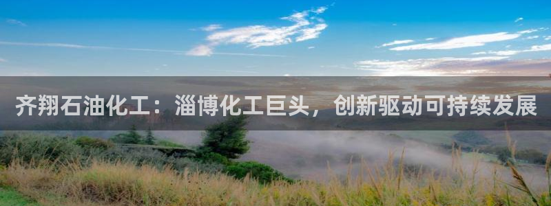 球盟会官网登录入口：齐翔石油化工：淄博化工巨头，创新驱动可持
