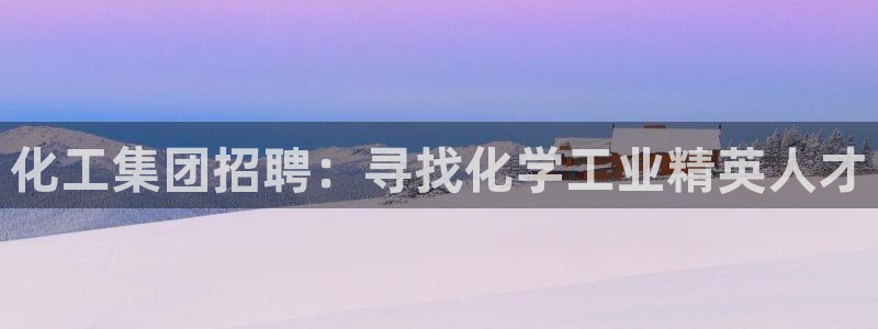 球盟会官方入口：化工集团招聘：寻找化学工业精英人才