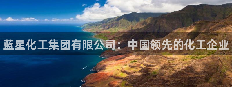 球盟会在线官网：蓝星化工集团有限公司：中国领先的化工企业