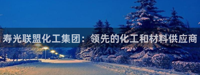 球盟会登陆中心：寿光联盟化工集团：领先的化工和材料供应商