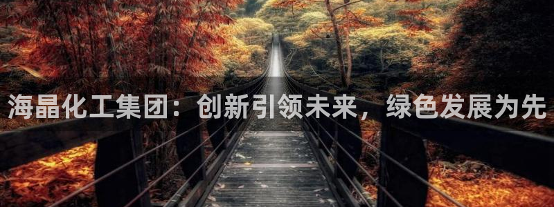 球盟会官方登录平台入口：海晶化工集团：创新引领未来，绿色发展