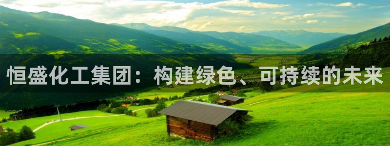 球盟会黑款吗：恒盛化工集团：构建绿色、可持续的未来