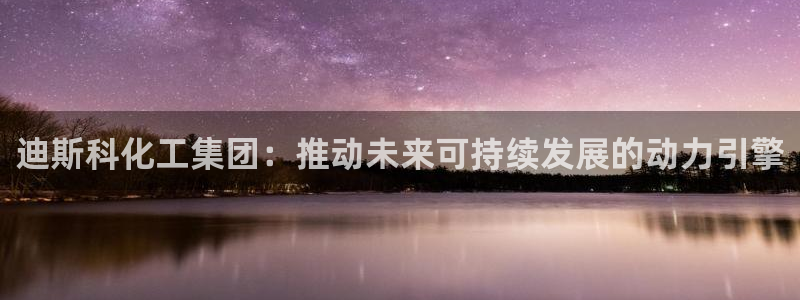 球盟会qmh网址：迪斯科化工集团：推动未来可持续发展的动力引