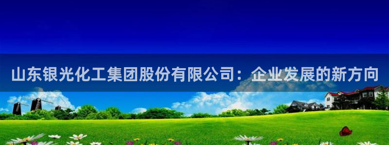 球盟会电子好黑：山东银光化工集团股份有限公司：企业发展的新方