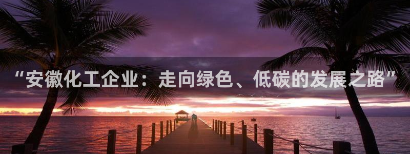 球盟会官方网入口：“安徽化工企业：走向绿色、低碳的发展之路”